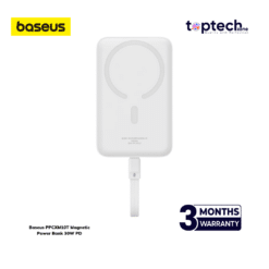Baseus PPCXM10T Magnetic Power Bank: 30W PD