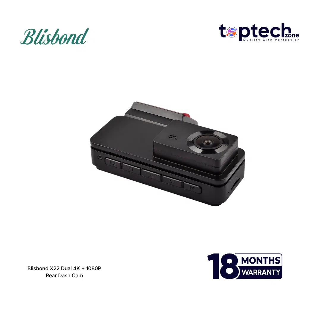 Blisbond X22 Dual 4K + 1080P Rear Dash Cam - Image 2
