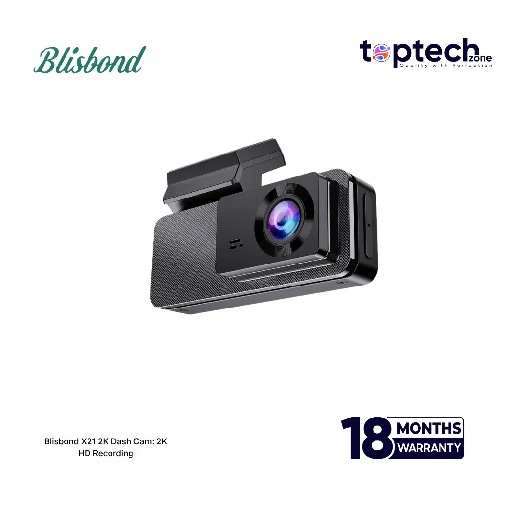 Blisbond X21 2K Dash Cam: 2K HD Recording