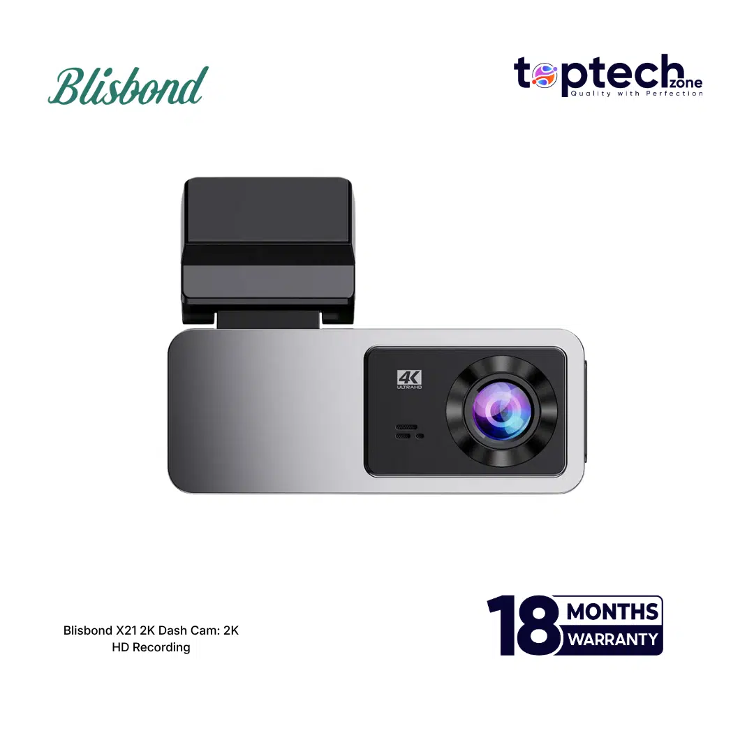 Blisbond X21 2K Dash Cam: 2K HD Recording - Image 2