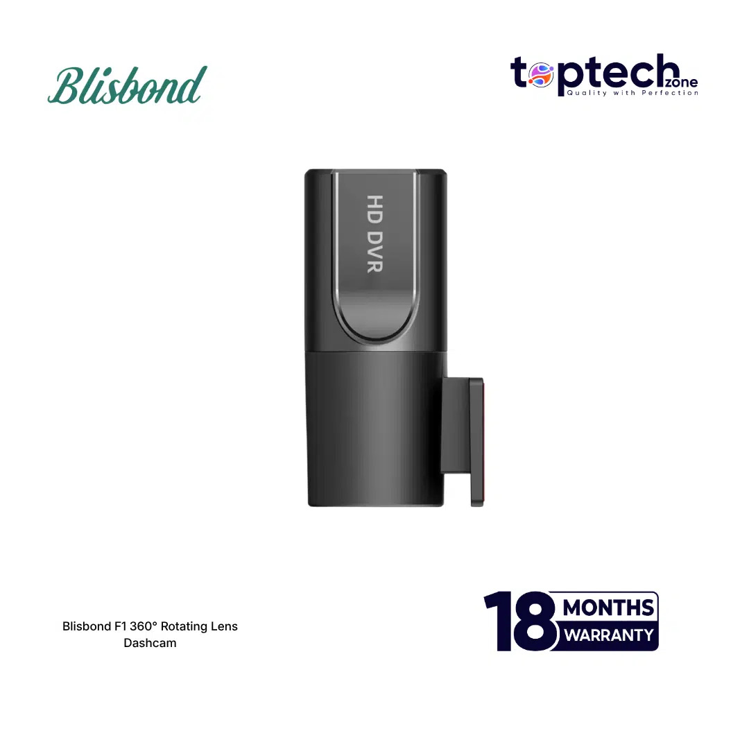 Blisbond F1 360° Rotating Lens Dashcam - Image 2