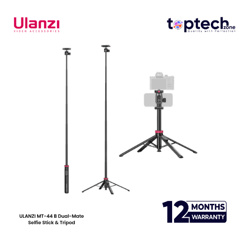 ULANZI MT-44 B Dual-Mate Selfie Stick & Tripod