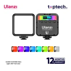 ULANZI VL49 LED Video Light: 360° Full Color