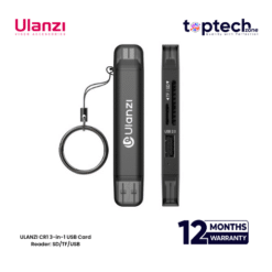 ULANZI CR1 3-in-1 USB Card Reader: SD/TF/USB