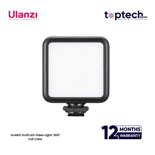 ULANZI VL49 LED Video Light: 360°-limited-white-version
