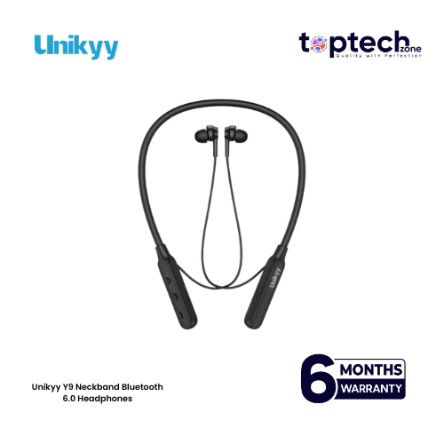 Unikyy Y9 Neckband Bluetooth 6.0 Headphones - Image 2