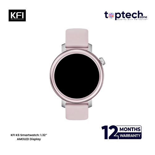 KFI K6 Smartwatch: 1.32″ AMOLED Display - Image 4