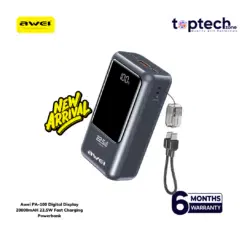 Awei PA-100 Digital Display 20000mAH 22.5W Fast Charging Powerbank