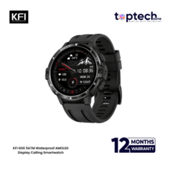 KFI GS6 5ATM Waterproof AMOLED Display Calling Smartwatch
