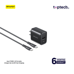 Awei PD85C-US Portable Charger Set: 22.5W Fast Charging