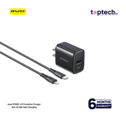 Awei PD85i-US Portable Charger Set: 22.5W Fast Charging