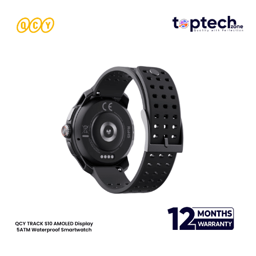 QCY TRACK S10 AMOLED Display 5ATM Waterproof Smartwatch - Image 3