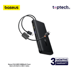 Baseus Enerfill FC41 20000mAH 100W Output Build in twin Cable Fast Charging Powerbank