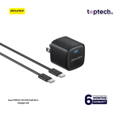 Awei PD90C-US 20W GaN Mini Charger Set