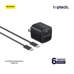 Awei PD90C-US 20W GaN Mini Charger Set