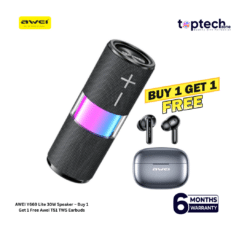 AWEI Y669 Lite 30W Speaker – Buy 1 Get 1 Free Awei T51 TWS Earbuds