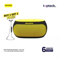 AWEI Y200 Bluetooth Speaker – Buy 1 Get 1 Free AWEI B931BL Neckband Earphone