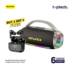 AWEI Y887Pro 40W Speaker – Buy 1 Get 1 Free Awei T29P ANC Earbuds
