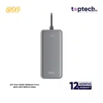 QCY Pulse PB20D 20000mAh Power Bank with 3 Built-in Cables