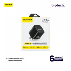 Awei PD90-US 20W GaN Mini Charger: Fast Charging