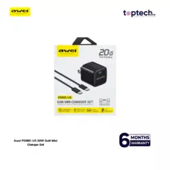 Awei PD90C-US 20W GaN Mini Charger Set