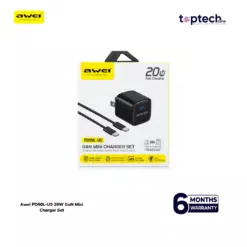 Awei PD90L-US 20W GaN Mini Charger Set