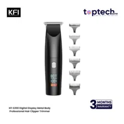 KFI S300 Digital Display Metal Body Professional Hair Clipper Trimmer