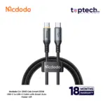 Mcdodo CA-2040 Cab Smart 100W USB-C to USB-C Cable with Smart Auto Power-Off