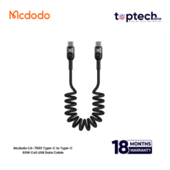 Mcdodo CA-7860 Type-C to Type-C 60W Coil USB Data Cable