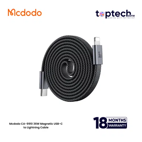 Mcdodo CA-9910 36W Magnetic USB-C to Lightning Cable - Image 2