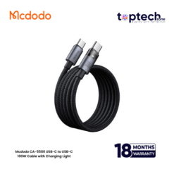Mcdodo CA-5580 USB-C to USB-C 100W with Charging Light