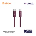 Mcdodo CA-7084 Cab Luma 240W USB-C to USB-C Air Cable
