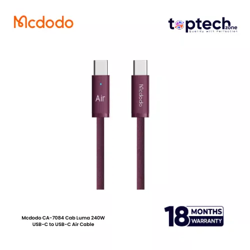 Mcdodo CA-7084 Cab Luma 240W USB-C to USB-C Air Cable