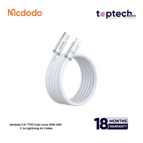 Mcdodo CA-7782 Cab Luma 36W USB-C to Lightning Air Cable
