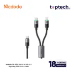 Mcdodo CA-6700 USB-C to USB-C & Lightning 100W 2-in-1 Cable