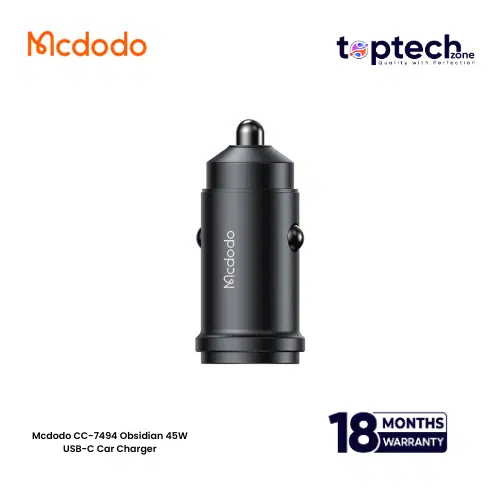 Mcdodo CC-7494 Obsidian 45W USB-C Car Charger
