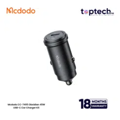 Mcdodo CC-7495 Obsidian 45W USB-C Car Charger Kit