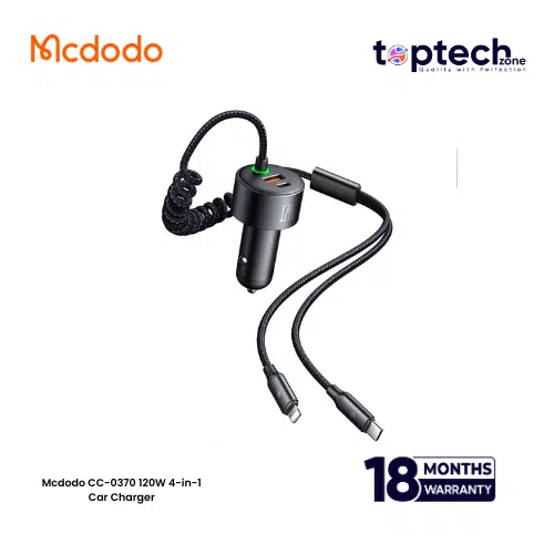 Mcdodo CC-0370 120W 4-in-1 Car Charger - Image 3