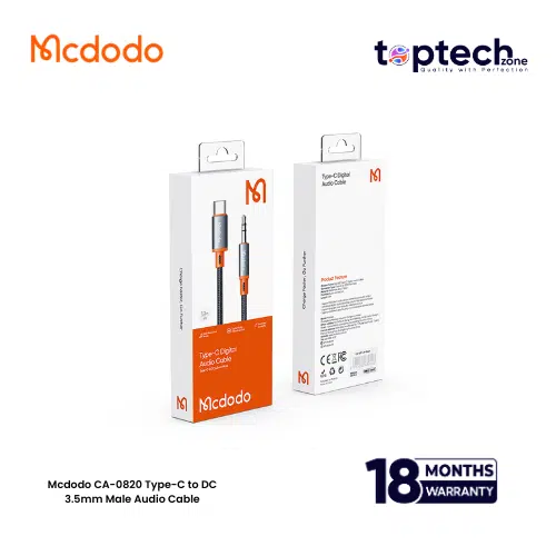 Mcdodo CA-0820 Type-C to DC 3.5mm Male Audio Cable - Image 2