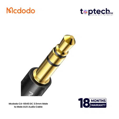 Mcdodo CA-6640 DC 3.5mm Male to Male AUX Audio Cable - Image 2