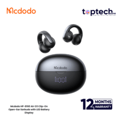 Mcdodo HP-8160 Air O3 Clip-On Open-Ear Earbuds with LED Battery Display