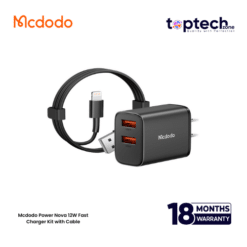 Mcdodo Power Nova 12W Fast Charger Kit with Cable