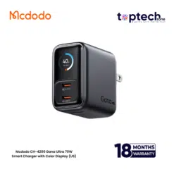 Mcdodo CH-4200 Gana Ultra 70W Smart Charger with Color Display (US)