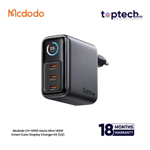 Mcdodo CH-6660 Gana Ultra 140W Smart Color Display Charger Kit (US)