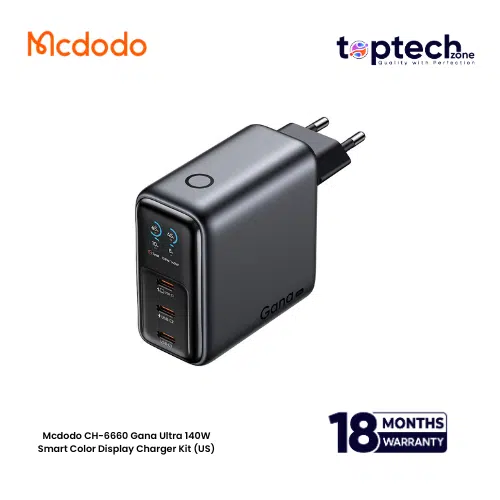 Mcdodo CH-6660 Gana Ultra 140W Smart Color Display Charger Kit (US) - Image 2