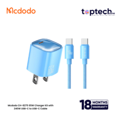 Mcdodo CH-8275 65W Charger Kit with 240W USB-C to USB-C Cable