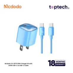 Mcdodo CH-8275 65W Charger Kit with 240W USB-C to USB-C Cable