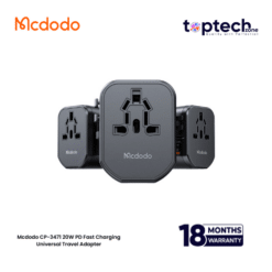 Mcdodo CP-3471 20W PD Fast Charging Universal Travel Adapter