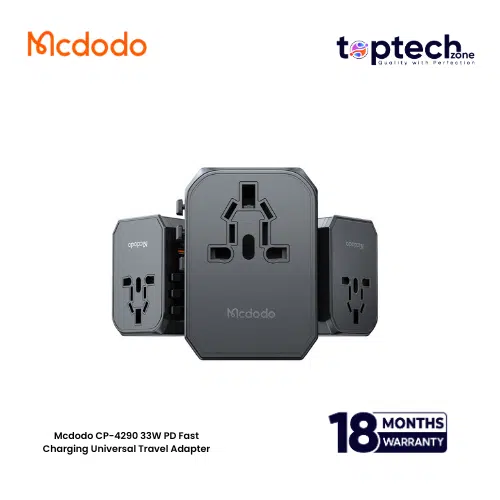 Mcdodo CP-4290 33W PD Fast Charging Universal Travel Adapter