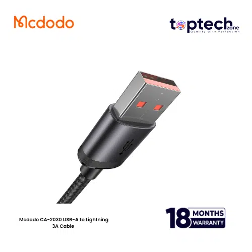 Mcdodo CA-2030 USB-A to Lightning 3A Cable - Image 2